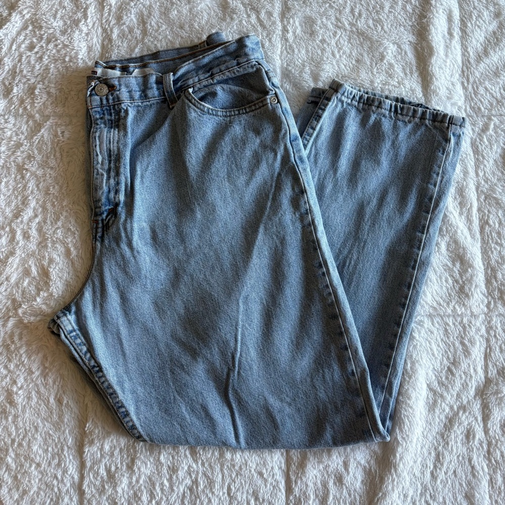 Vintage light blue Faded Glory classic fit jeans